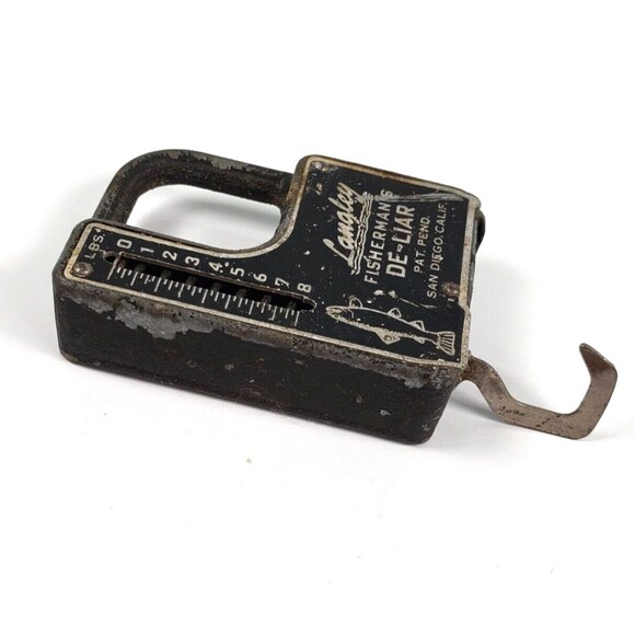 Vintage Langley Fisherman’s De-Liar Fish Scale and Tape Measure Model 208 - Picture 4 of 16